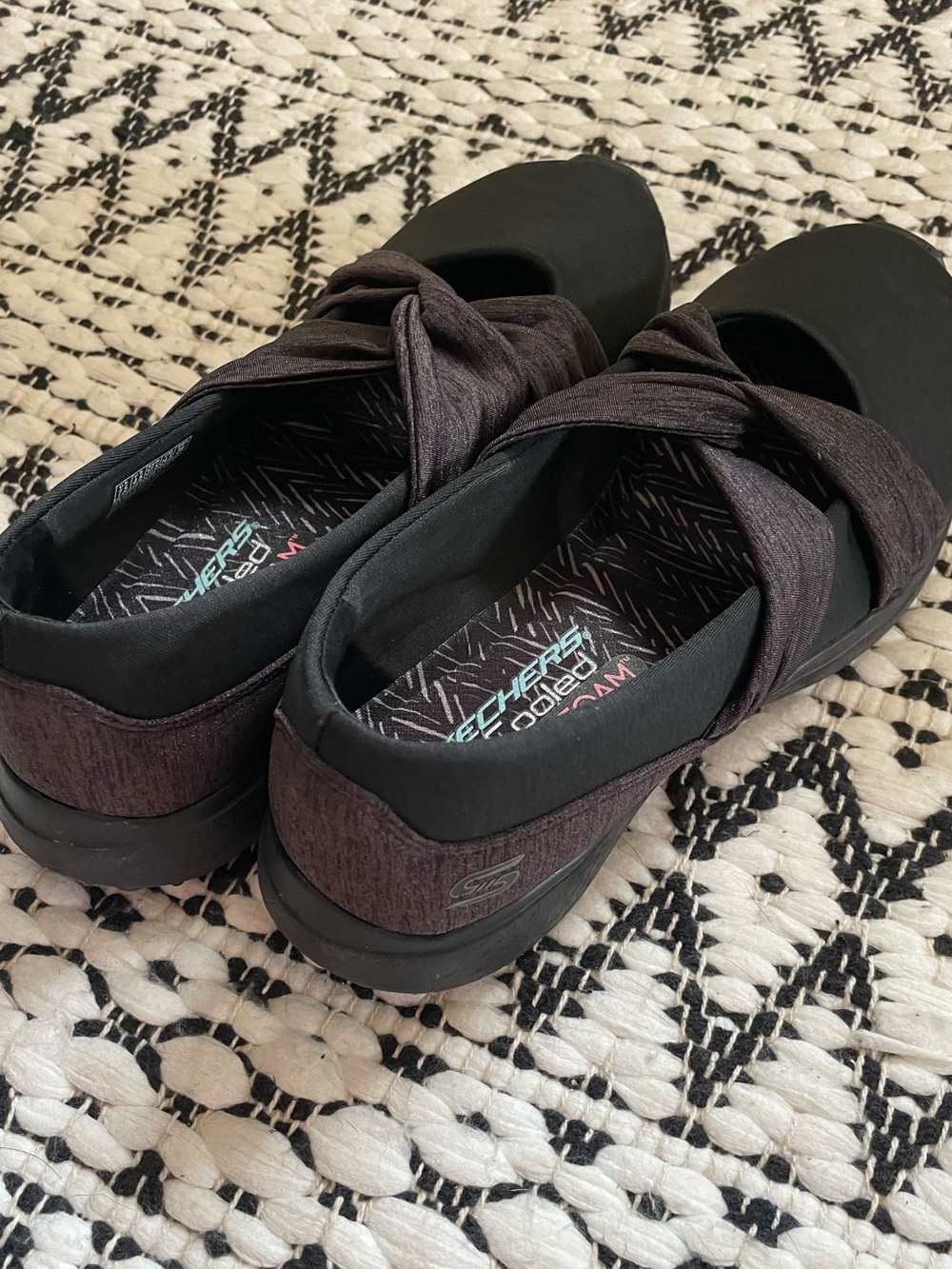 Skechers Twist-Band Slip-On Flats - Picture 3 of 8